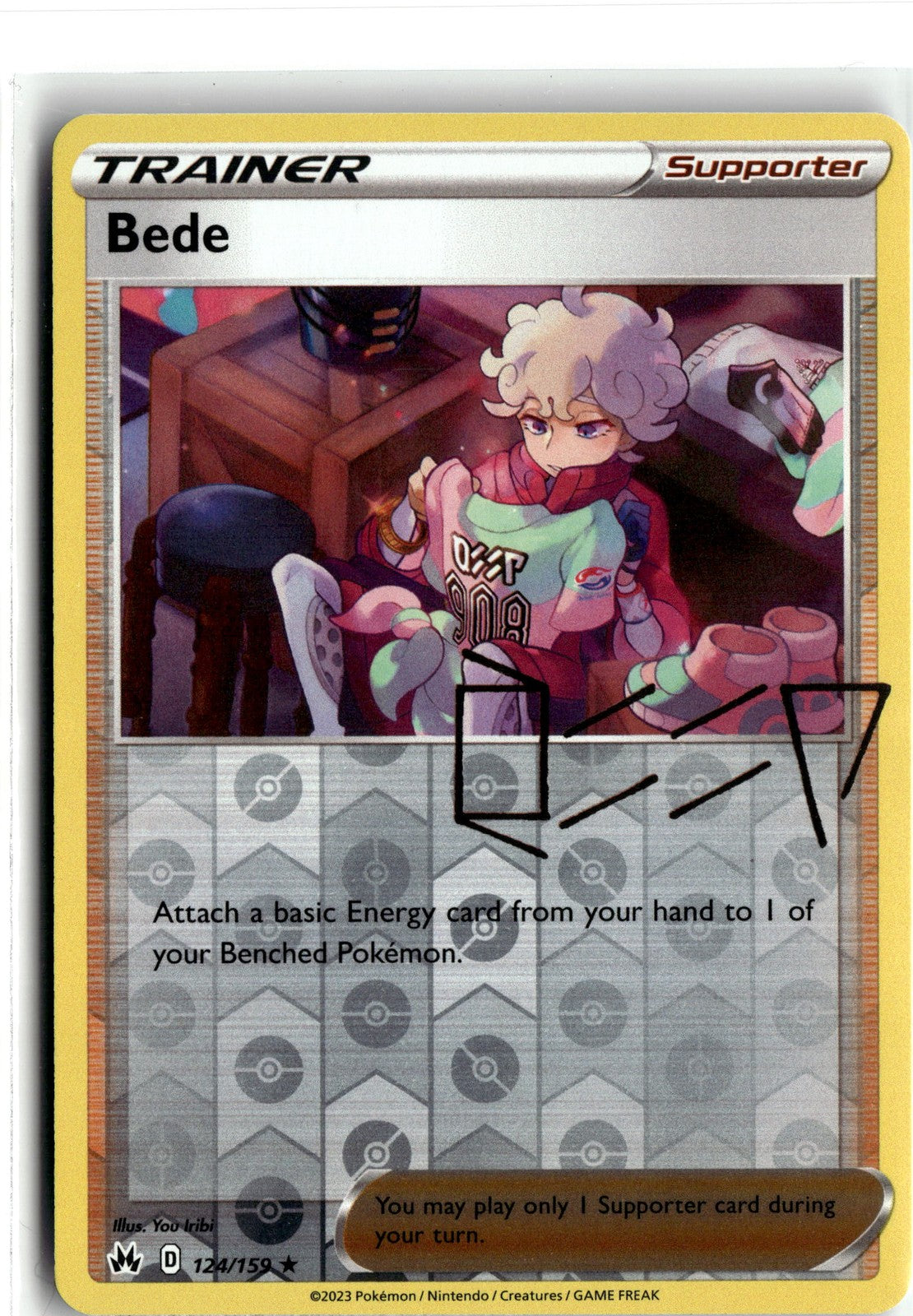 Crown Zenith #124/159 Bede