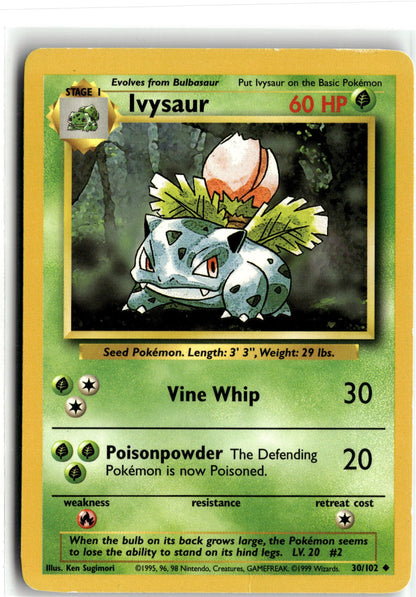 Base Set #030/102 Ivysaur