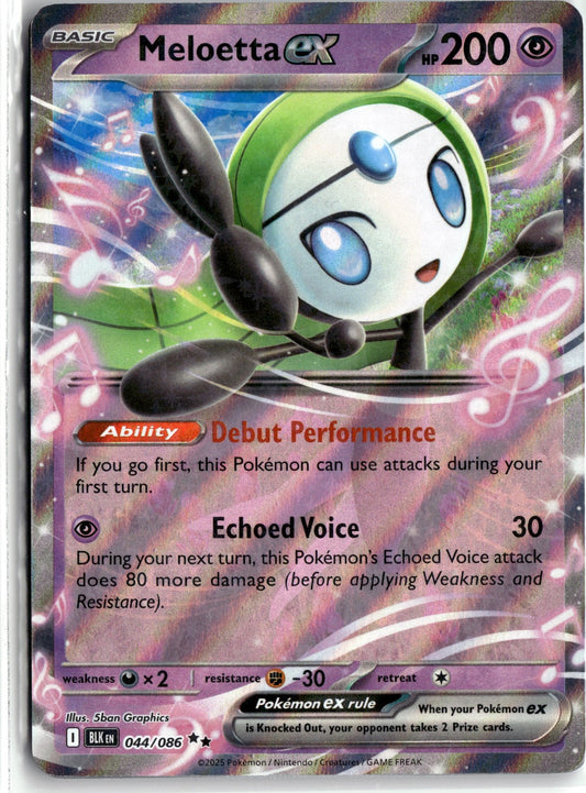 SV: Black Bolt #044/086 Meloetta ex