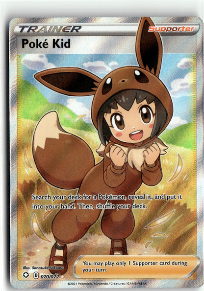 Shining Fates #070/072 Poke Kid (Full Art)
