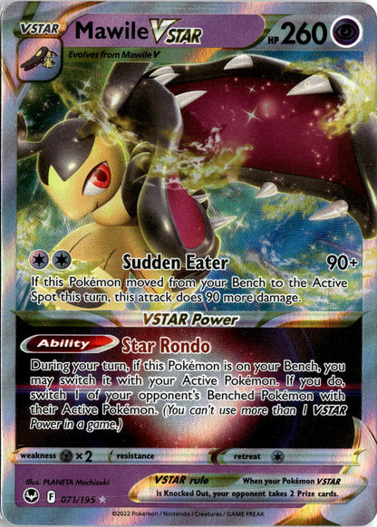 SWSH12: Silver Tempest #071/195 Mawile VSTAR