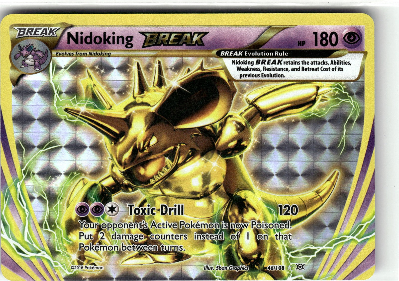 XY - Evolutions #46/108 Nidoking BREAK