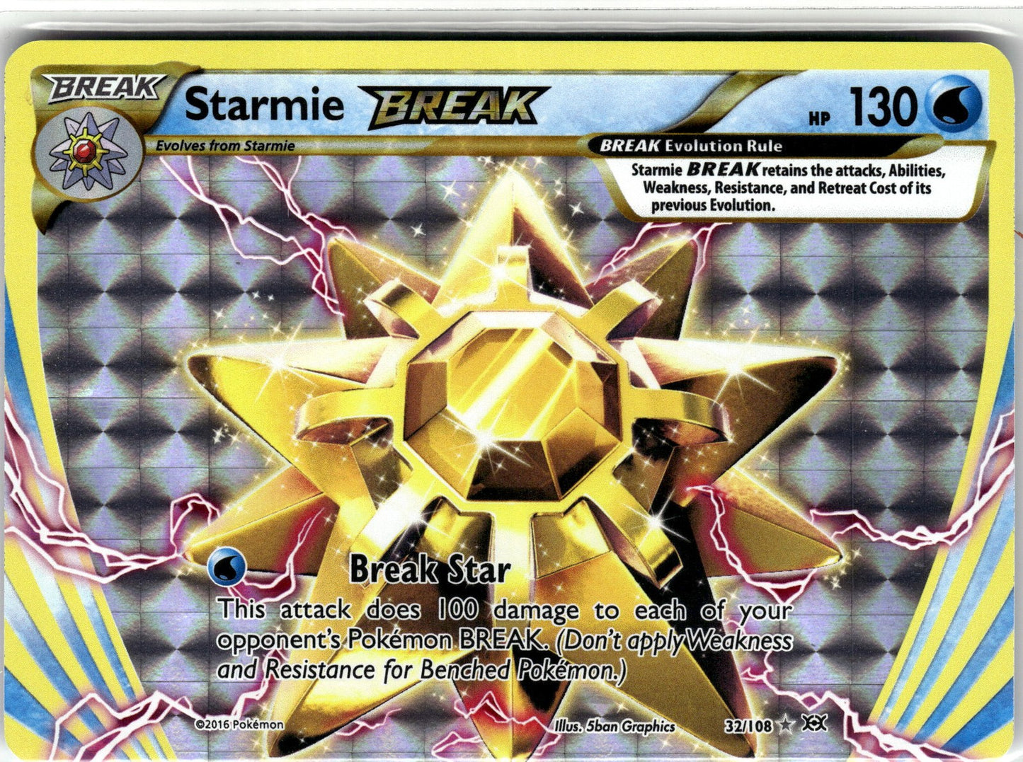 XY - Evolutions #32/108 Starmie BREAK