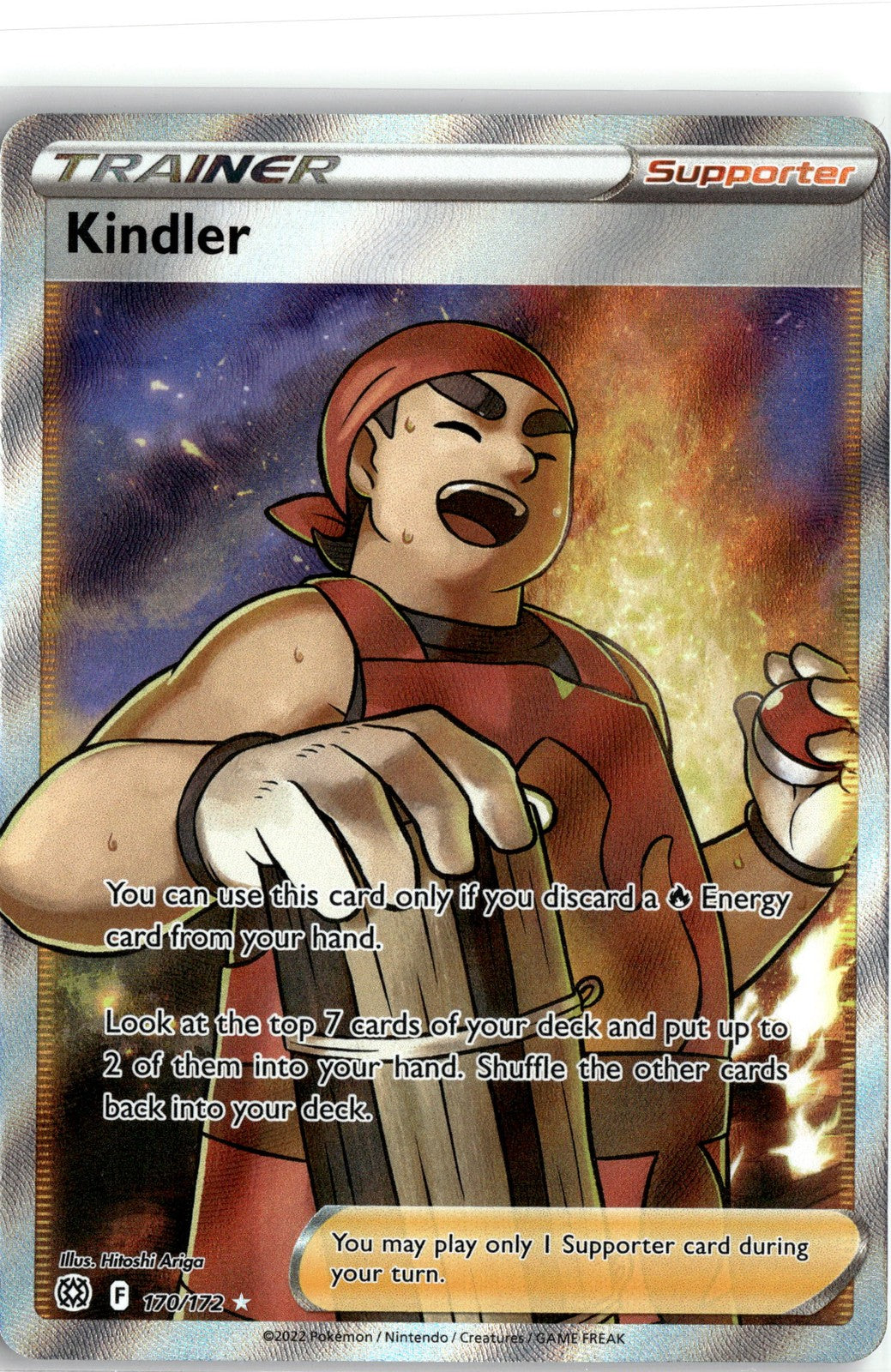 SWSH09: Brilliant Stars #170/172 Kindler (Full Art)