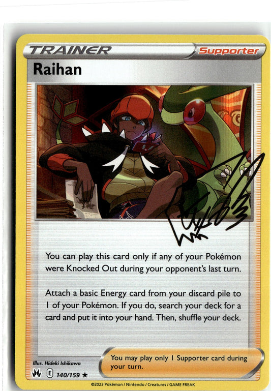 Crown Zenith #140/159 Raihan