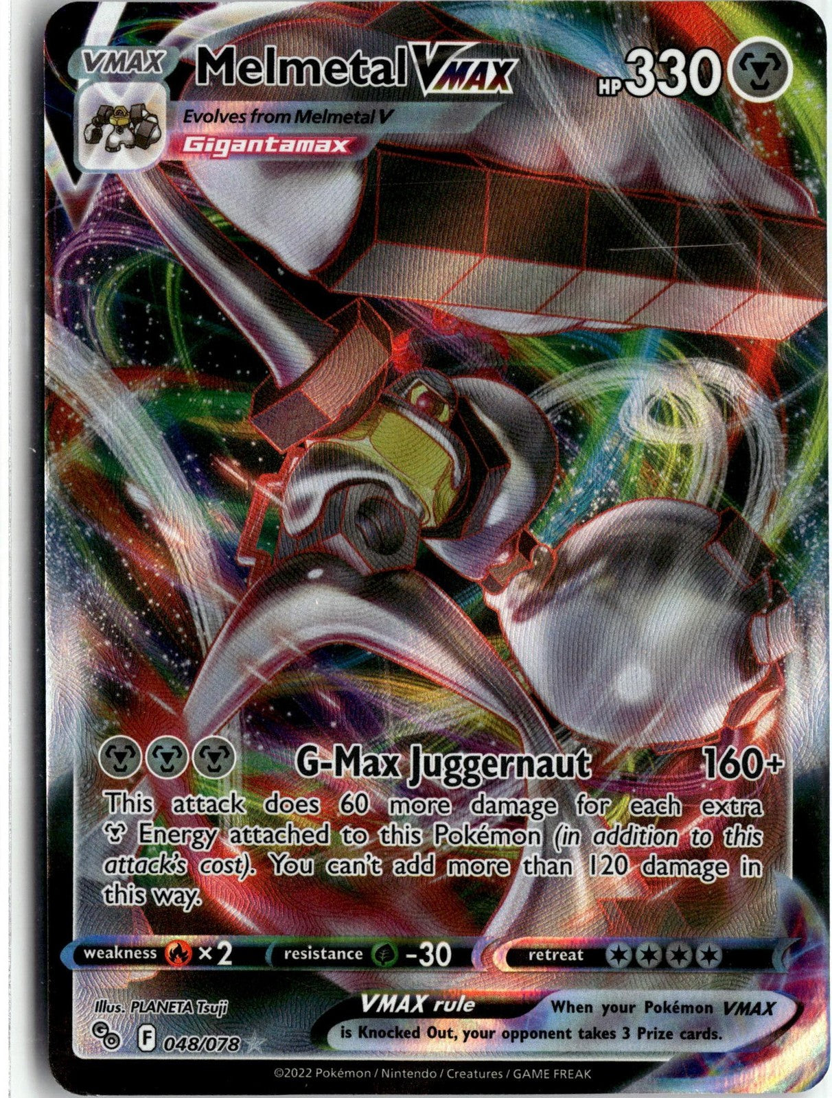 Pokemon GO #048/078 Melmetal VMAX