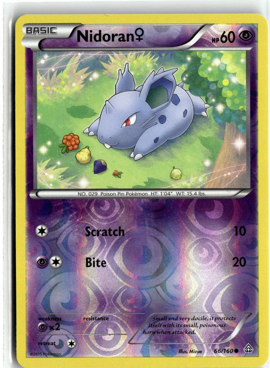 XY - Primal Clash #66/160 Nidoran (F)