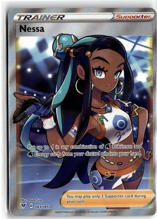 SWSH04: Vivid Voltage #183/185 Nessa (Full Art)