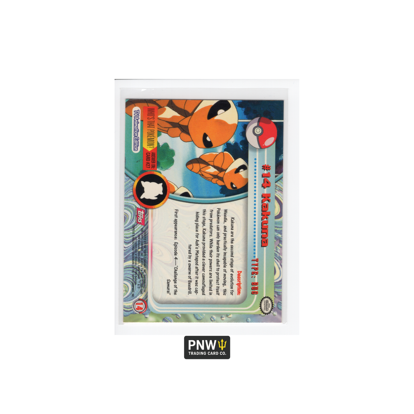 Topps Pokémon TV Animation Edition 7 Card Non-Foil Lot Butterfree, Dewgong, Graveler