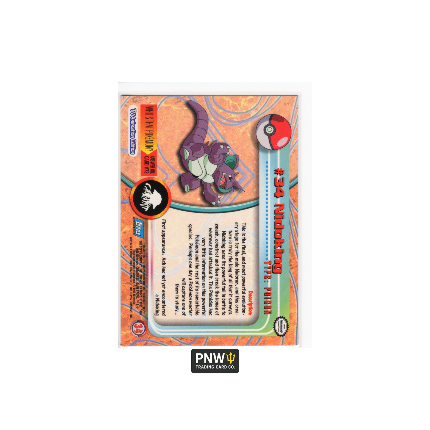 Topps Pokémon TV Animation Edition 4 Card Lot Umbreon, Clefable, Nidoking, Pidgey