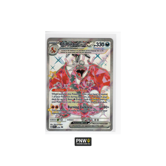 2024 Pokémon Charizard ex Tera SVP EN 074 Black Star Promo Holo