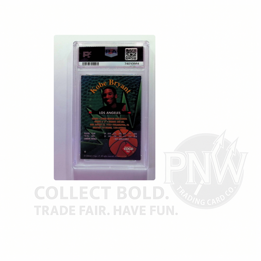 Kobe Bryant 1996 Collector’s Edge Rookie Rage Pink #6 PSA 6